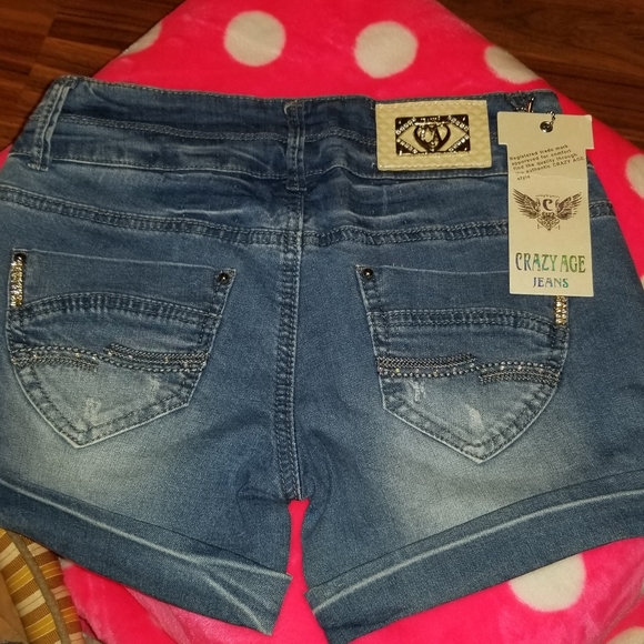 Crazy Age ,Nwt Jean  Shorts - Picture 7 of 7